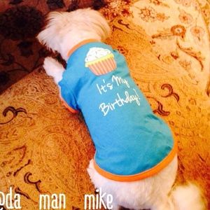 Birthday T-shirt and handkerchief